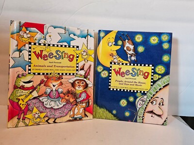 Wee Sing Sing-Alongs Song Books Lot Of 12 1-12By Conn Bell