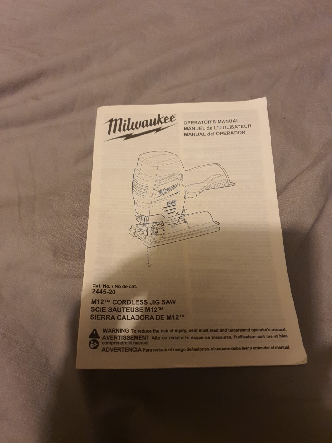 Milwaukee M12JS402B Jigsaw eBay