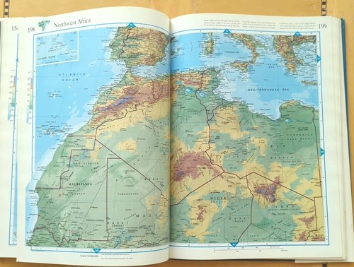 Readers Digest XL Great World Atlas Hardcover Dust Jacket 11"x15" Vintage 1997 - Picture 11 of 24