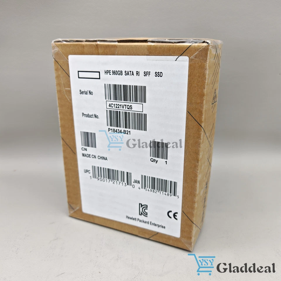 NEW P18434-B21 P18478-001 960GB SATA 6G 2.5" MU SSD Gen10 Solid State Drive - Image 4 of 4