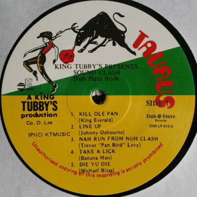Various - King Tubbys Presents Soundclash Dubplate Style (LP