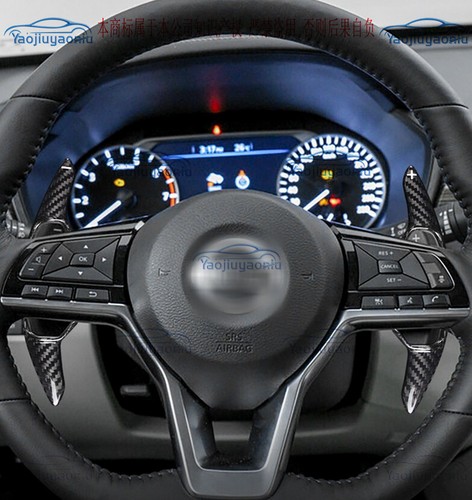 2 Pcs Real Carbon Fiber Steering Wheel Shift Paddle For Chevrolet Camaro 2016-22 - Picture 4 of 4