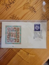 1953 Israel First Day Cover Israel Ancient Coins Tete Beche 
