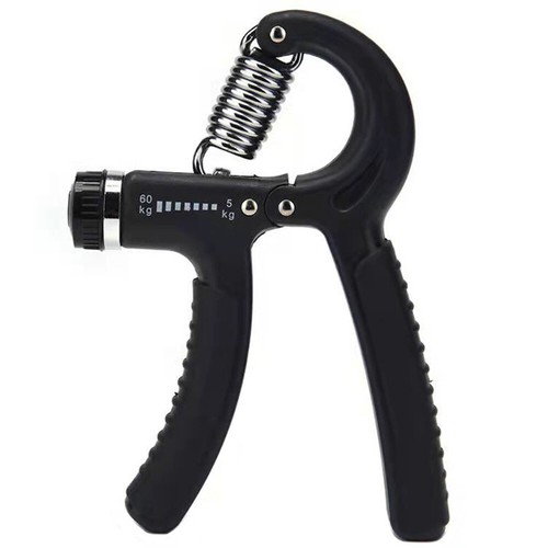 Hand Grip Strengthener Adjustable for Strong Wrists Fingers Hands (Black)