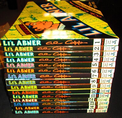 Al Capp's LI'L ABNER Dailies Volumes 1-15 COMPLETE [Kitchen Sink 1988-1992] NEW