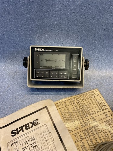 SI-TEX EZ-97 Loran C Receiver Boat Navigation System-For Parts or Project - Picture 8 of 13