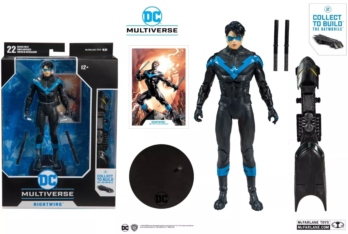 DC Collector Multiverse Nightwing Better Than Batman Action Figure