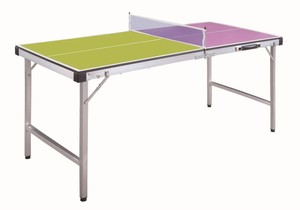Dettagli Su Tavolo Da Ping Pong Indoor 150x67x69 Richiudibile Con Gambe In Metallo
