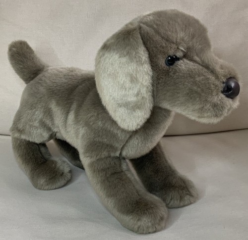 Weimaraner Plush Dog Puppy 13” Stuffed Animal Toy Soft - Imagen 2 de 15