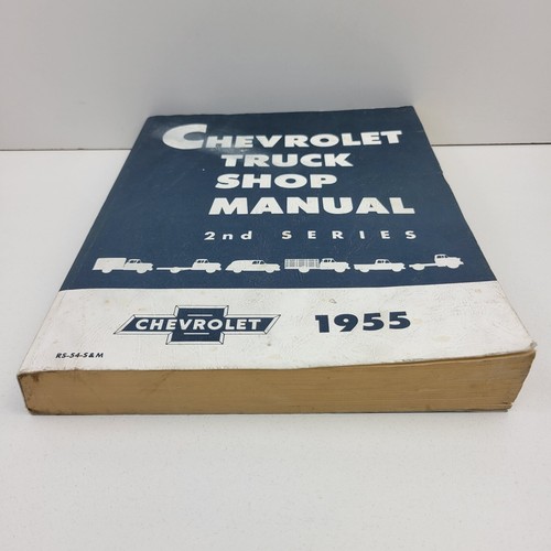 Chevrolet Truck 1955 manual de taller segunda serie mecánica de servicio de reparación de automóviles - Imagen 12 de 12