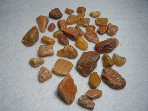 Feldspat grober Kristall und Stein Konvolut natürlich wie gefunden Kansas 50 Gramm - Bild 2 von 11