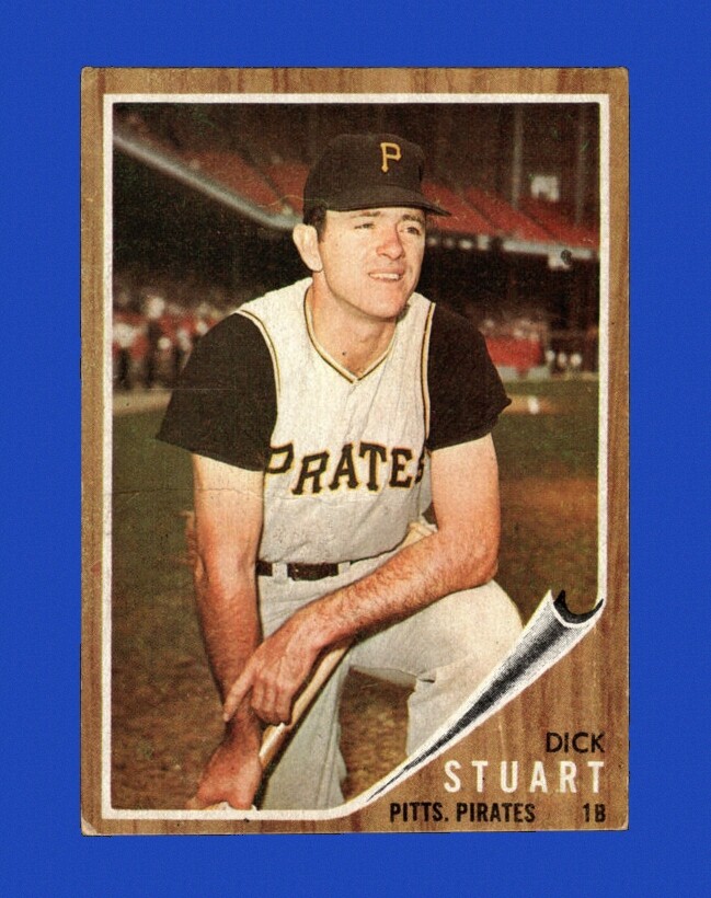 1962 Topps Venezuelan Set-Break #160 Dick Stuart LOW GRADE (filler) *GMCARDS*