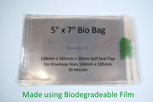 Biodegradable Clear Cello Card & Photo Self Seal Bags - Cellophane Display Bags - Picture 13 of 32