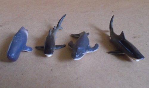Lot of 11 Ocean Animals Plastic Figures Assortment Colors and Poses - Picture 12 of 20