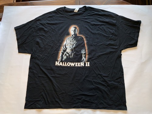 Halloween II Michael Myers Universal Studios Black Graphic T Shirt Sz 3XL - Bild 1 von 6