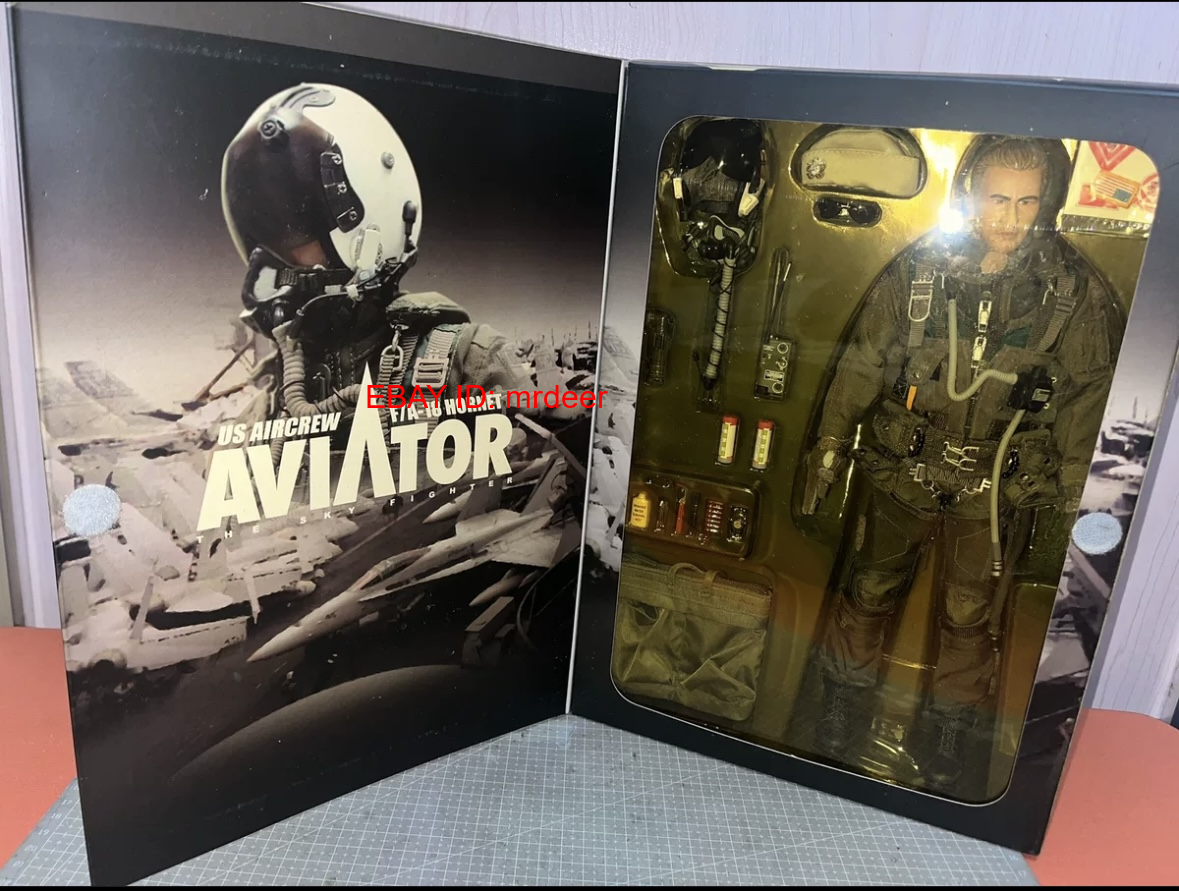 Hottoys 1/6 F-14 F/A-18 Aviator Us Aircrew Tomcat/hornet