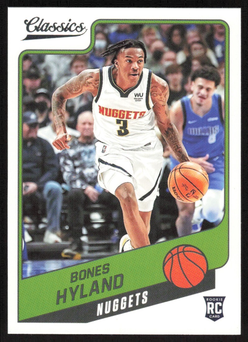 NBA DONRUSS Bones Hyland RC サインカード 2021-22 Donruss Bones Hyland RC Holo Signature Series Auto
