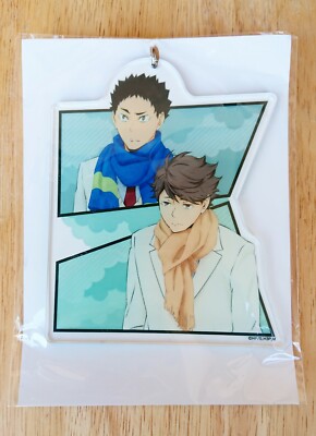New 6in Haikyuu Oikawa Tohru Iwaizumi Acrylic Keychain Big D Jump Festa 17 Ebay