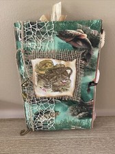 Fishing Journal Handmade Junk Journal 9" x 6"