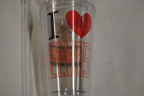 ELVIS PRESLEY I STILL LOVE ELVIS GRACELAND ACRYLIC TUMBLER x 6 NEW OFFICIAL - Picture 4 of 12