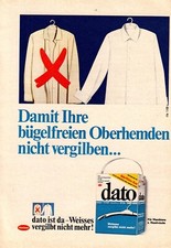 3w6090/ Alte Reklame von 1968 – DATO Waschmittel – von Henkel