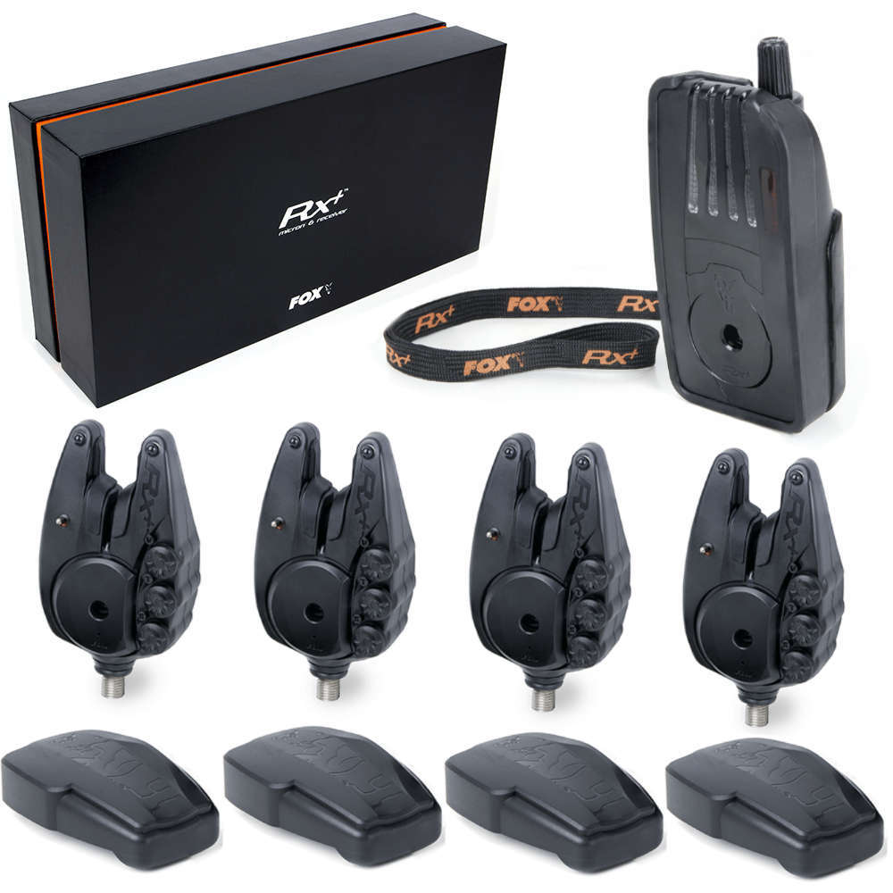 Fox Micron RX+ 4 Rod Presentation Set CEI158 Funkbissanzeiger Bissanzeiger Funke