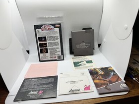 Conquest Of The Crystal Palace Nintendo NES CIB Complete Poster Reg Card Nice!