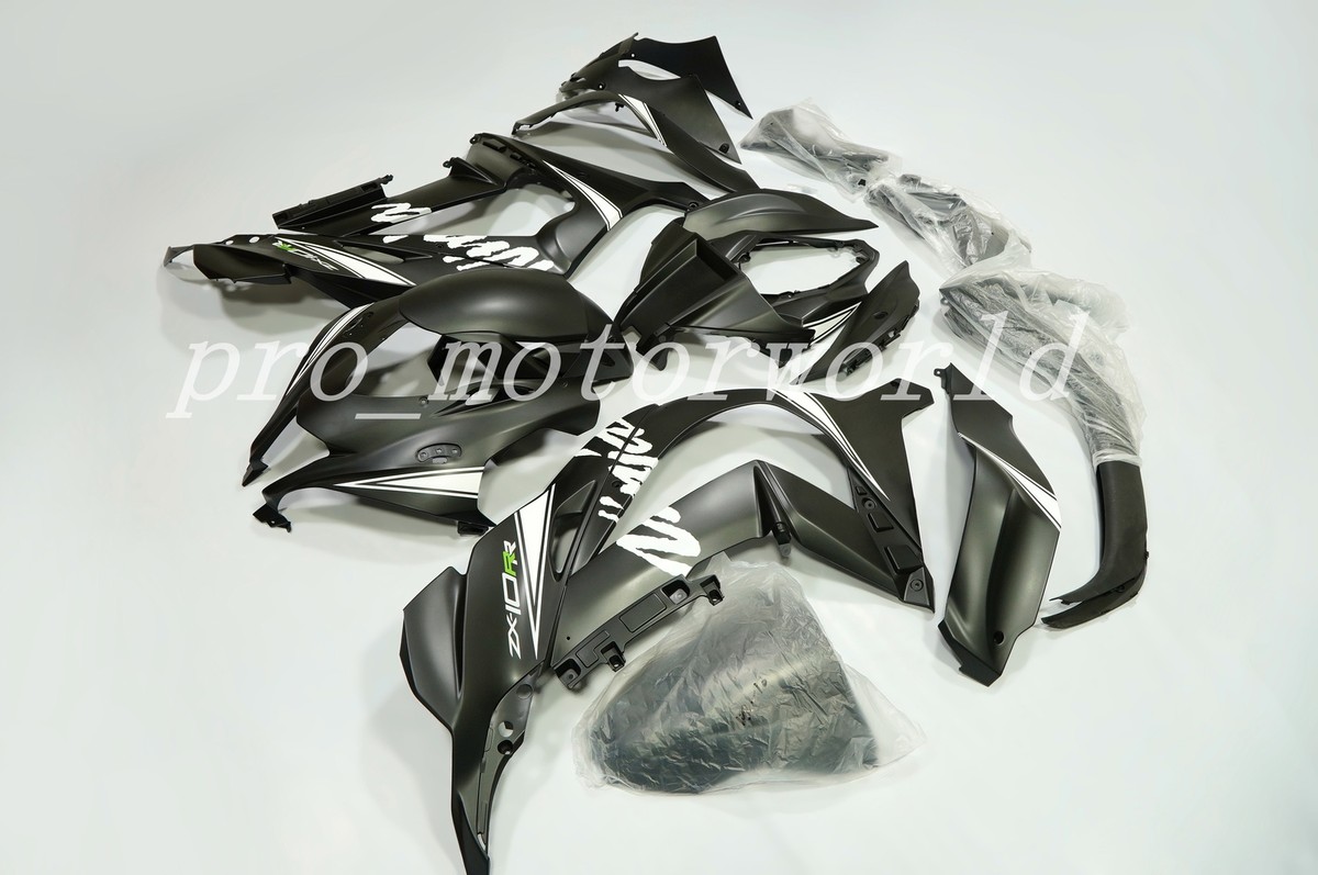 モコ M4 Exhaust Kawasaki ABS Plastic Complete Fairings Compatible