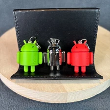 Android Key Chain Charms Assorted Colors - HTC Branded