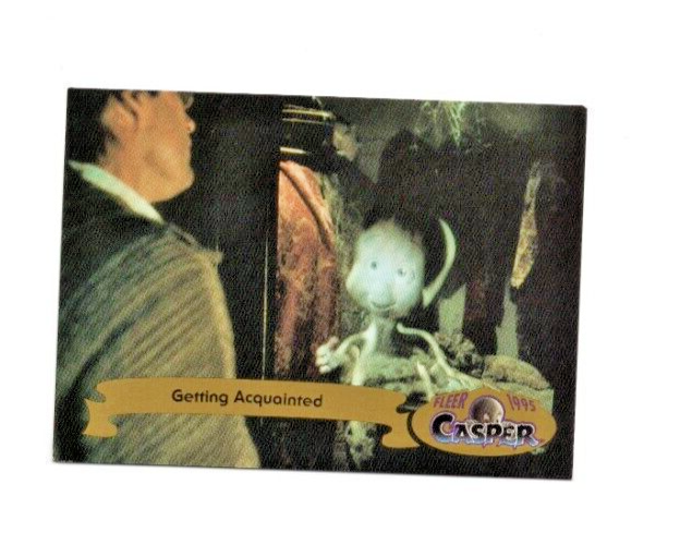 1995 Fleer Ultra Casper #24 - Getting Acquainted Dr. James Harvey
