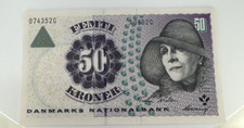 1999 Denmark 50 Kroner p55a UNC