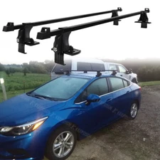For Chevy Cruze 54" Top Roof Rack Cross Bar Luggage Cargo Kayak Carrier w/ Lock