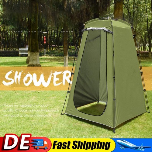 Badezelt für den Außenbereich, zusammenklappbar, Sichtschutz, mobile Toilette, U