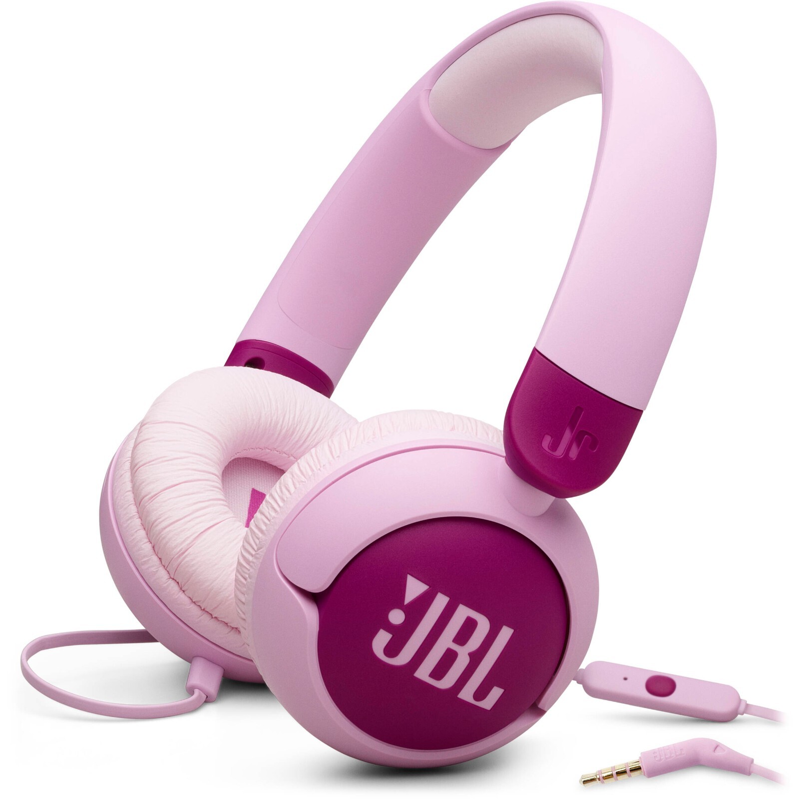 Детские проводные наушники-вкладыши JBL Junior 320 Kid Safe (фиолетовый)