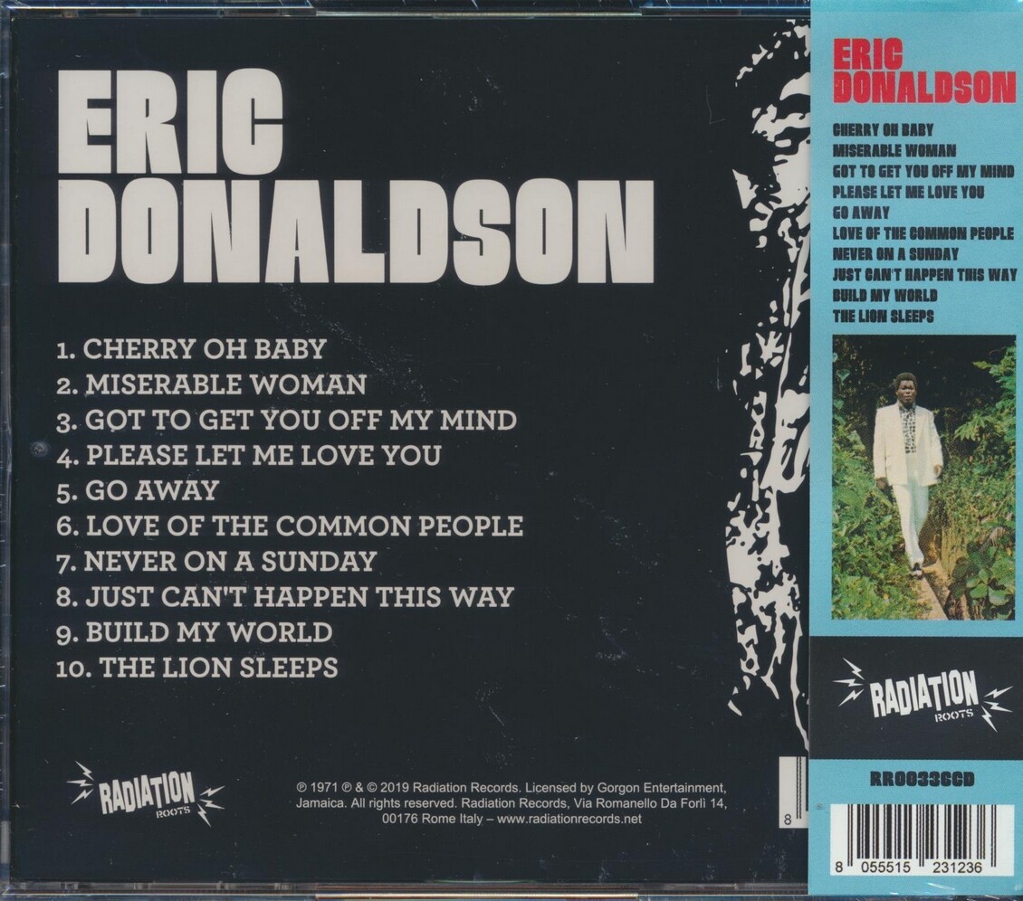 Eric Donaldson by Donaldson, Eric (CD, 2019) for sale online | eBay
