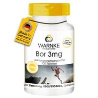 Bor 3Mg- 100 Tabletten | Warnke Vitalstoffe
