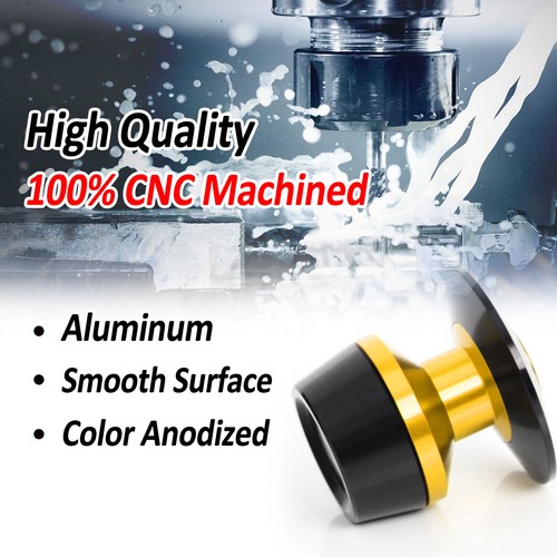 10MM Gold Swingarm Spools Screws For Ninja 250R 08 09 10 11 12 - Foto 5 di 6