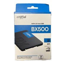 Crucial BX500 2TB 3D NAND SATA 2.5-inch SSD for sale online Crucial BX500 2TB 3D NAND SATA 2.5-inch SSD for sale online