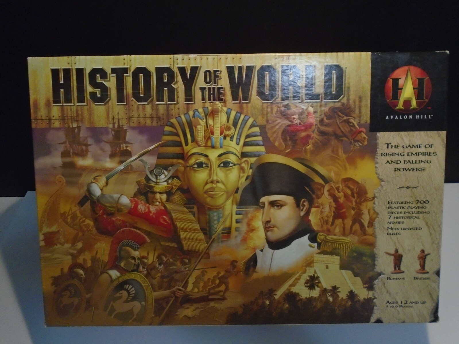 Avalon Hill Historia Del Mundo Juego de Mesa 2001 Hasbro Completo Avalon Hill Hill Hill Historia Del Mundo Juego de Mesa 2001 Hasbro Completo contador genuino