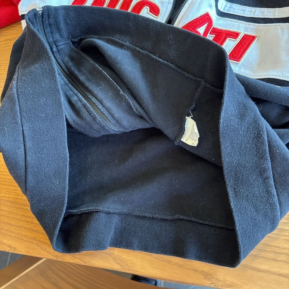 Chaqueta Jersey DUCATI Cremallera Bicicleta Mujer Ducati 100% Algodón Talla M Negra Foto 3 de 4