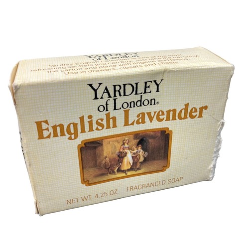 Yardley of London Soap Bar English Lavender 4.25 oz New Vintage
