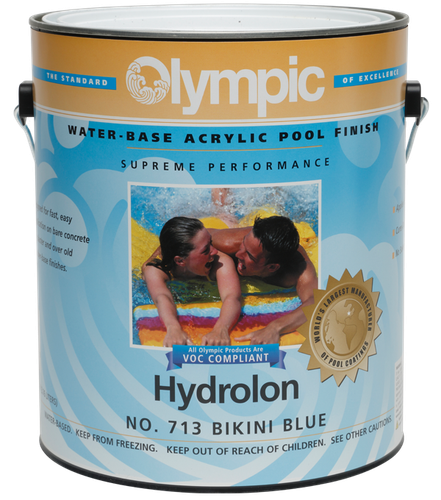 Olympic Hydrolon Water-Based Acrylic Swimming Pool Coating