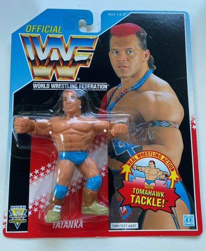 WWF Hasbro Moc Tatanka Series 6...