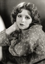 CLARA BOW - Big Polka Dot Dress Image - 5 x 7 inch Print