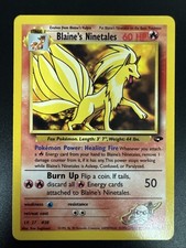 Blaine's Ninetales 21/132 Gym Challenge Rare Regular Unlimited NM on eBay