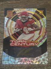 Rashee Rice 2023 Elite Turn Of The Century BLACK GOLD AUTO Rookie (17/25) RARE