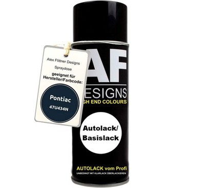 Für Pontiac 47U434N Poseidon Blue Pearl Spraydose Basislack Sprühdose 400ml