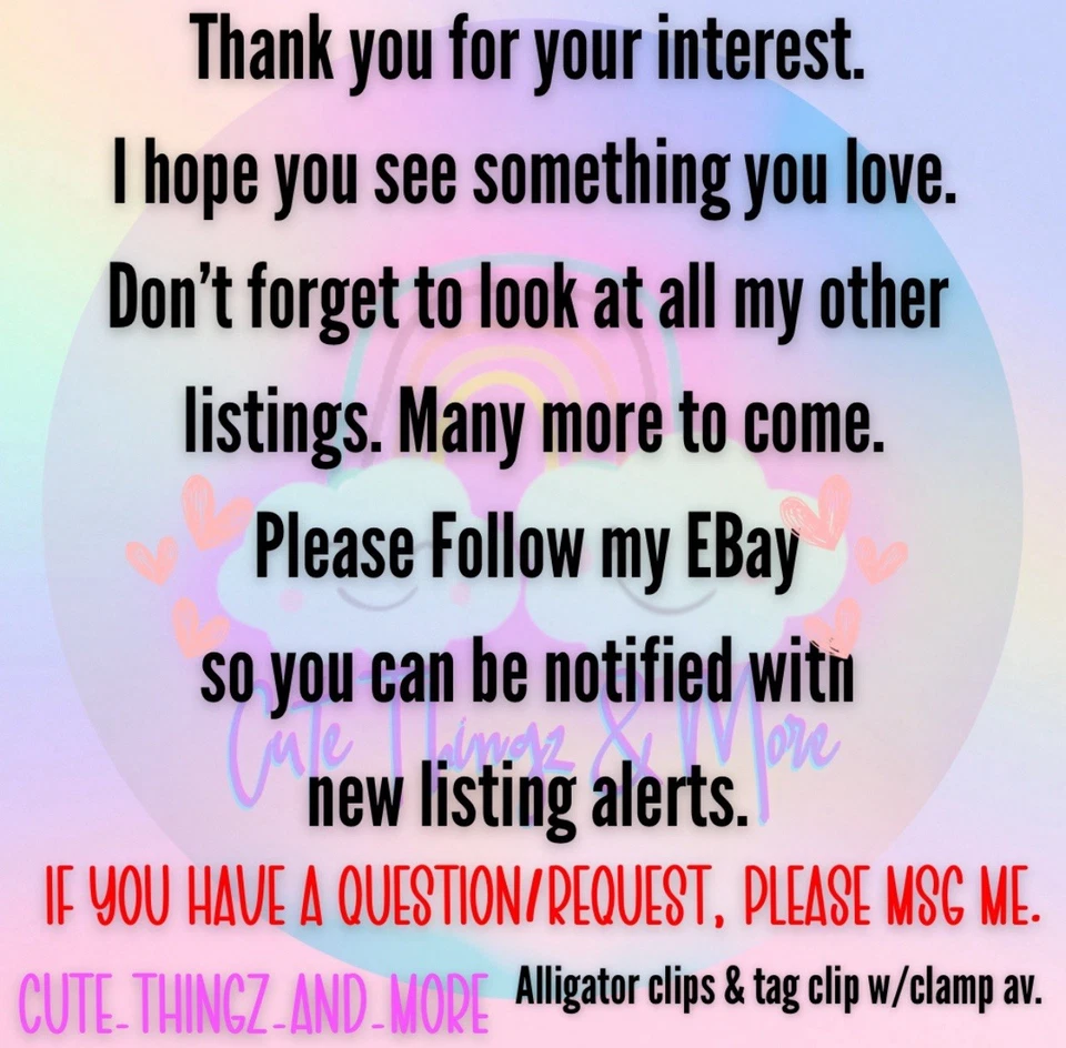 Kawaii Monster Brown Bunny Badge Reel ID Holder for Nurse Teacher CNA Gift - Image 4 of 4