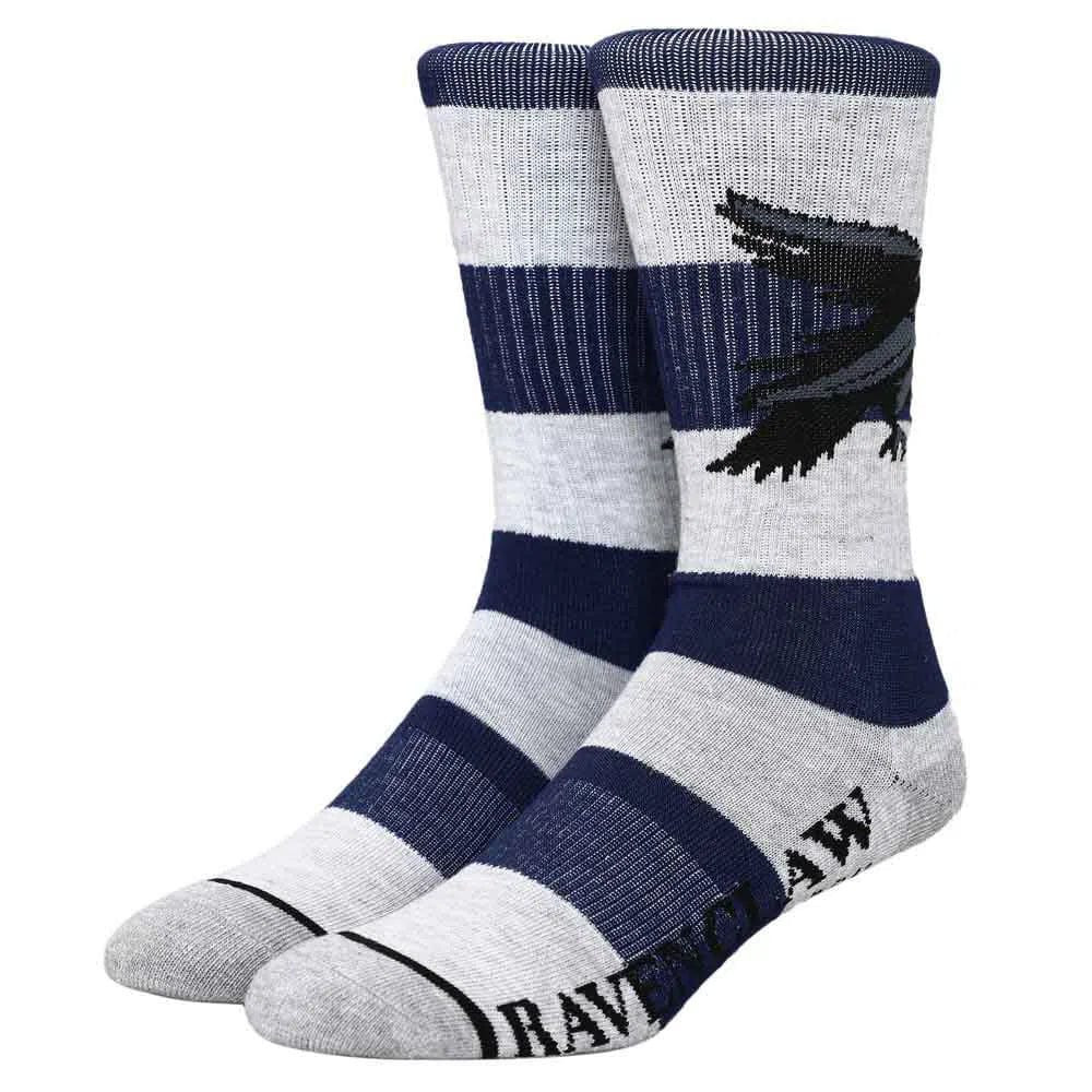 Harry Potter Ravenclaw Striped Crew Socks by Bioworld