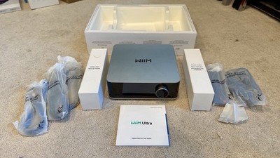 WiiM Ultra Music Streamer & Digital Preamp (Silver)
